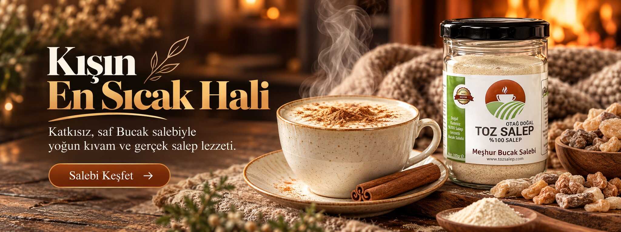 Kışın En Sıcak Hâli Sahlep