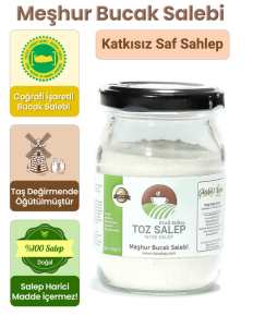 Bucak Salep 100 Gr Meşhur Bucak Salebi Katkısız Saf Sahlep